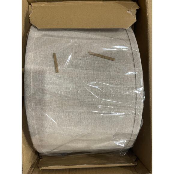 2-Light Linen Fabric Boho Hallway Wall Sconce - Picture 7 of 9